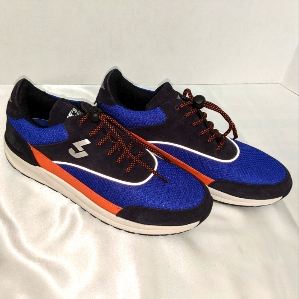 Life's Journey Men's LJ Runner Shoes Sneakers In Nautical Size 9 Reflective NWOB